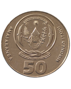 Ruanda 50 Francos 2011 
