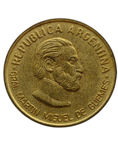 Argentina 50 centavos 2000 - 179º aniversário - Morte de Martín Miguel de Güemes