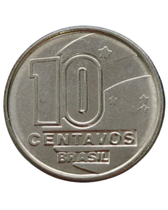 Brasil 10 Centavos 1989