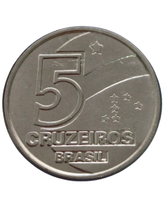 Brasil 5 Cruzeiros 1991