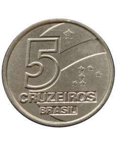 Brasil 5 Cruzeiros 1992