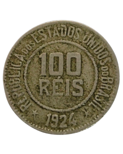 Brasil 100 Réis 1924