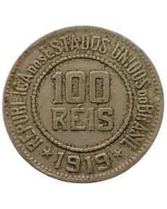 Brasil 100 Réis 1919