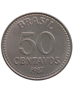 Brasil 50 Centavos 1987