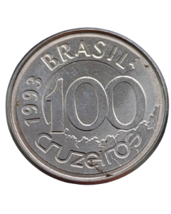 Brasil 100 Cruzeiros 1993 - Peixe Boi