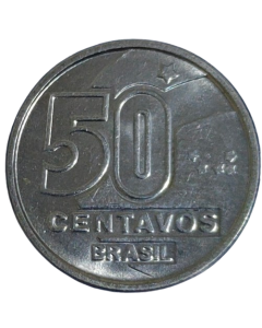 Brasil 50 Centavos 1989