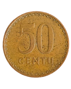 Lituânia 50 Centas 1991
