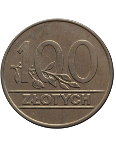 Polônia 100 Zloty 1990