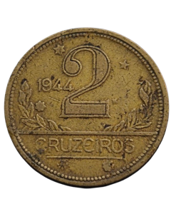 Brasil 2 Cruzeiros 1944 - Sem Sigla
