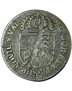 Neuchâtel ½ Batzen 1791 - Cantões Suíços