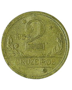 Brasil 2 Cruzeiros 1953