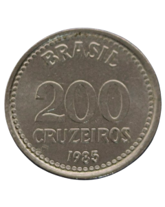 Brasil 200 Cruzeiros 1985