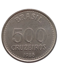 Brasil 500 Cruzeiros 1985