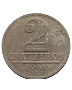 Brasil 2 Cruzeiros 1961
