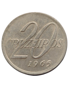Brasil 20 Cruzeiros 1965