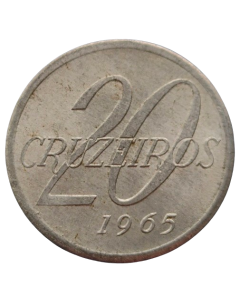 Brasil 20 Cruzeiros 1965