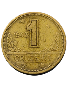 Brasil 1 Cruzeiro 1943