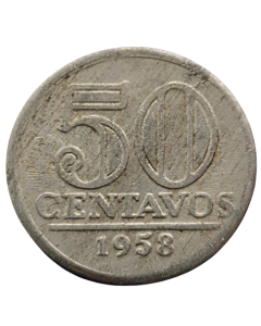 Brasil 50 Centavos 1958
