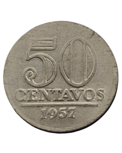 Brasil 50 Centavos 1957