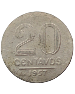 Brasil 20 Centavos 1957