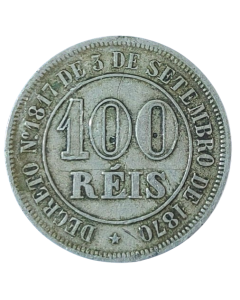 Brasil 100 Réis 1883