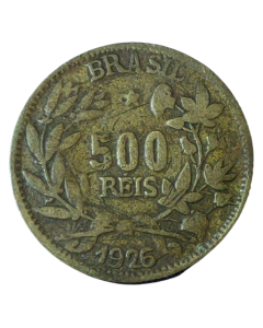 Brasil 500 Réis 1926 - Falsa de Época
