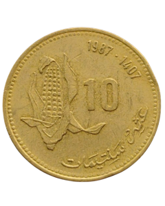Marrocos 10  santimat 1987 - FAO