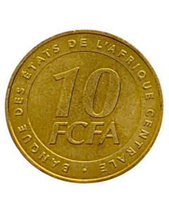 África Central (BEAC) 10 Francos 2006