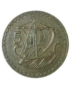 Chipre 5 Mils 1963