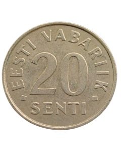 Estônia 20 Senti 1996