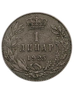 Reino da Iugoslávia 1 Dinar 1925