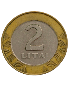 Lituânia 2 Litas 1999