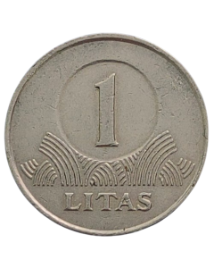 Lituânia 1 Litas 2002