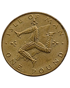 Ilha de Man 1 libra 1978