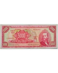 Brasil 5.000 Cruzeiros 1964 - C108