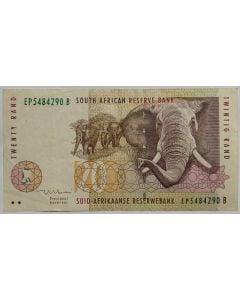 África do Sul 20 Rands 1999