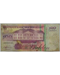 Suriname 100 Gulden 1991