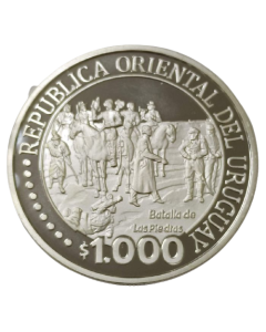 Uruguai 1000 Pesos 2011 - 200º aniversário - Independência do Uruguai
