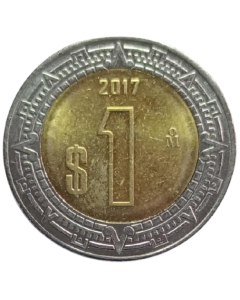 México 1 Peso 2017