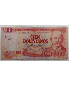 Bolívia 100 Bolivianos 2001 MBC