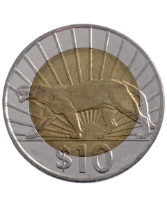 Uruguai 10 Pesos 2014 
