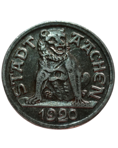 Cidade de Aachen 10 Pfennig 1920 - Notgeld