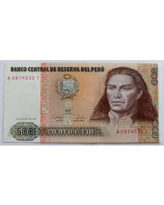 Peru 500 Intis 1987 FE