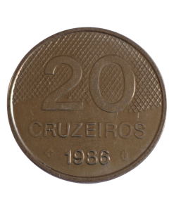 Brasil 20 Cruzeiros 1986