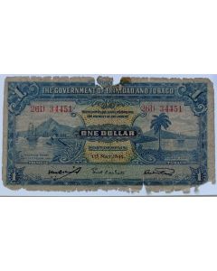 Trinidad e Tobago 1 Dólar 1942