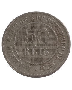 Brasil 50 Réis 1886