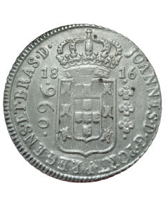 Brasil 960 Réis 1816 "B" (Prata)