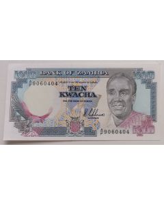 Zâmbia 10 Kwacha 1989 FE