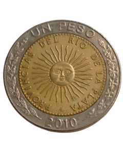 Argentina 1 Peso 2010 