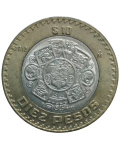 México 10 Pesos 2012